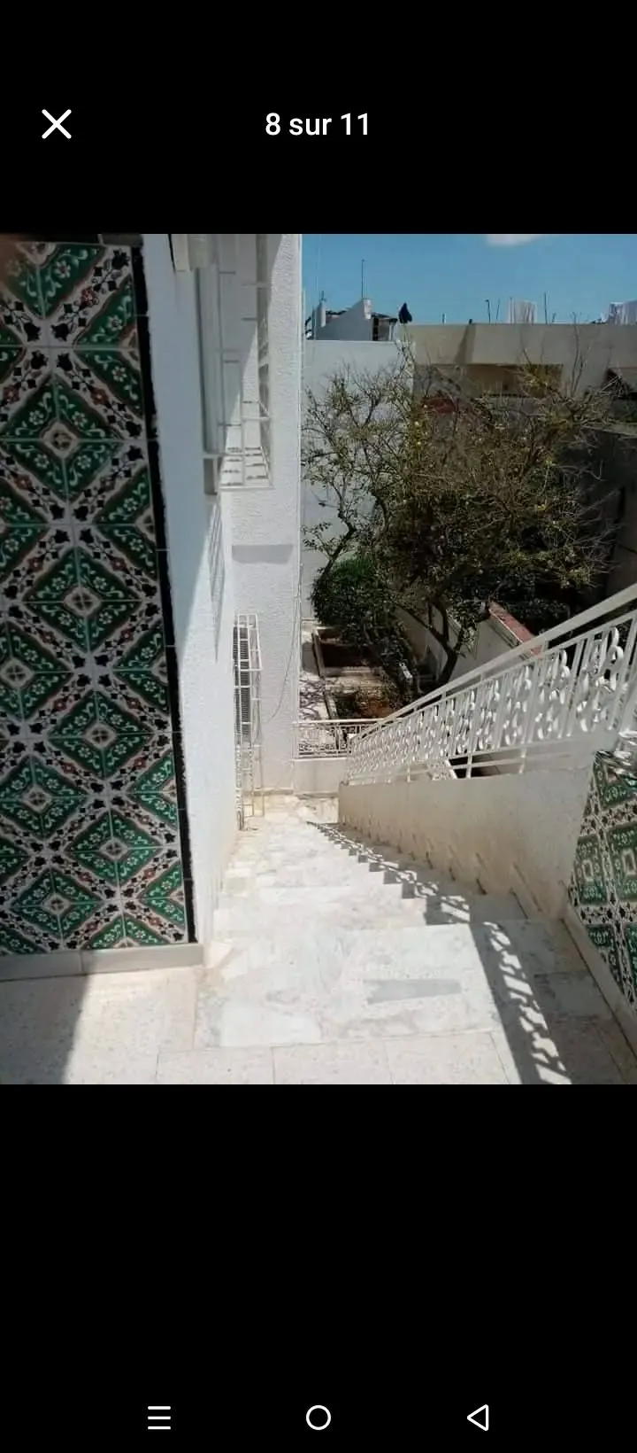un étage d'une villa s+3 au 1er étage a louer a Ksar Said 3 derrière kiosque Shell et prés de mosquée