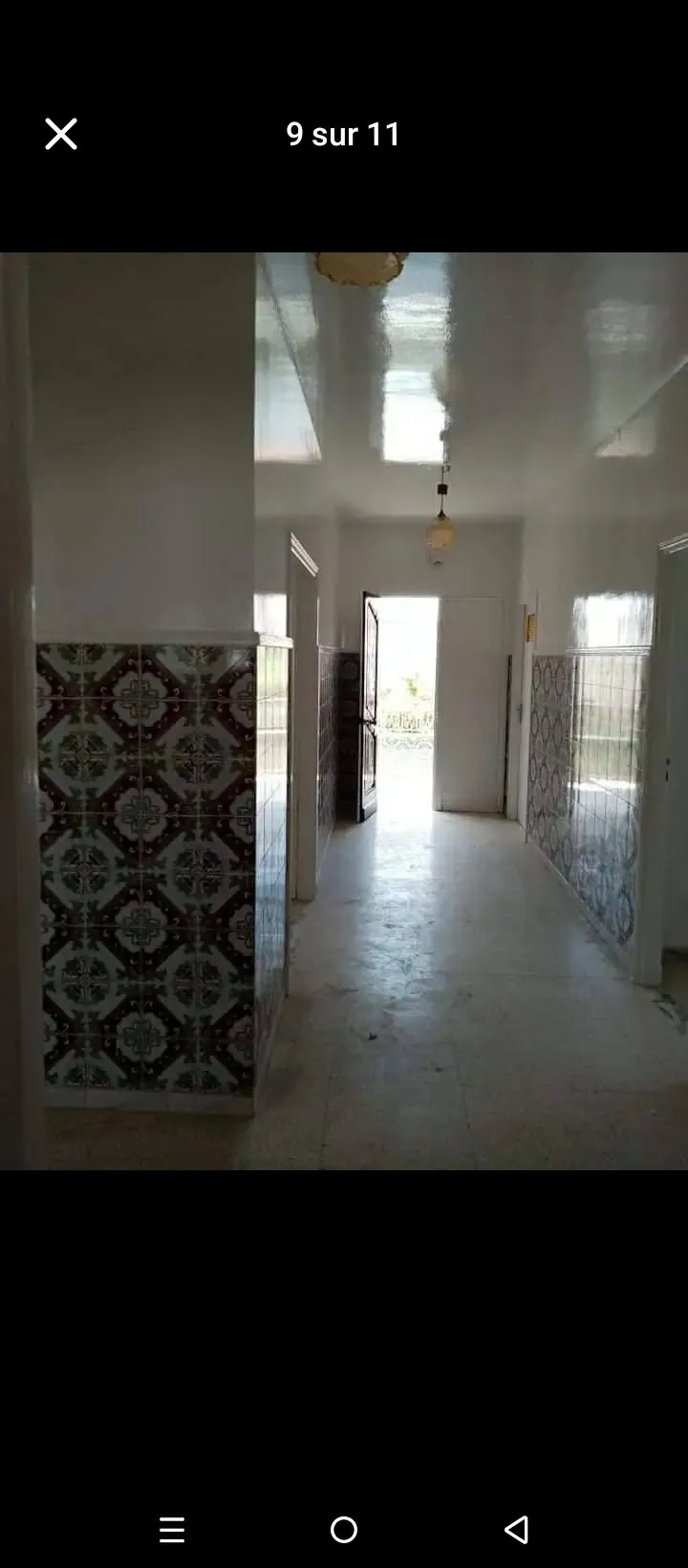 un étage d'une villa s+3 au 1er étage a louer a Ksar Said 3 derrière kiosque Shell et prés de mosquée