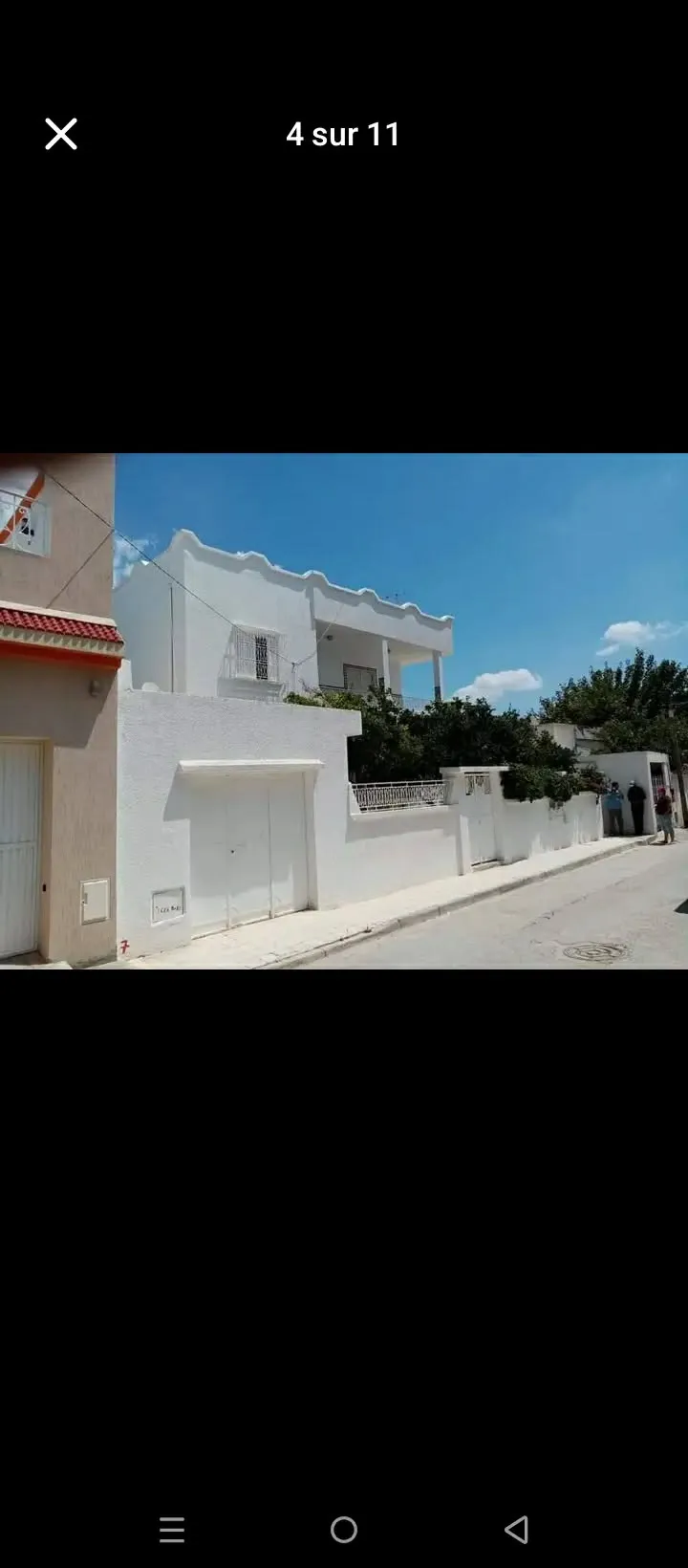 un étage d'une villa s+3 au 1er étage a louer a Ksar Said 3 derrière kiosque Shell et prés de mosquée