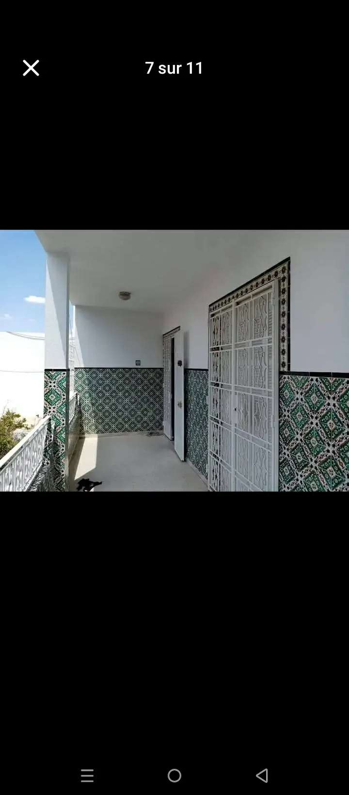 un étage d'une villa s+3 au 1er étage a louer a Ksar Said 3 derrière kiosque Shell et prés de mosquée