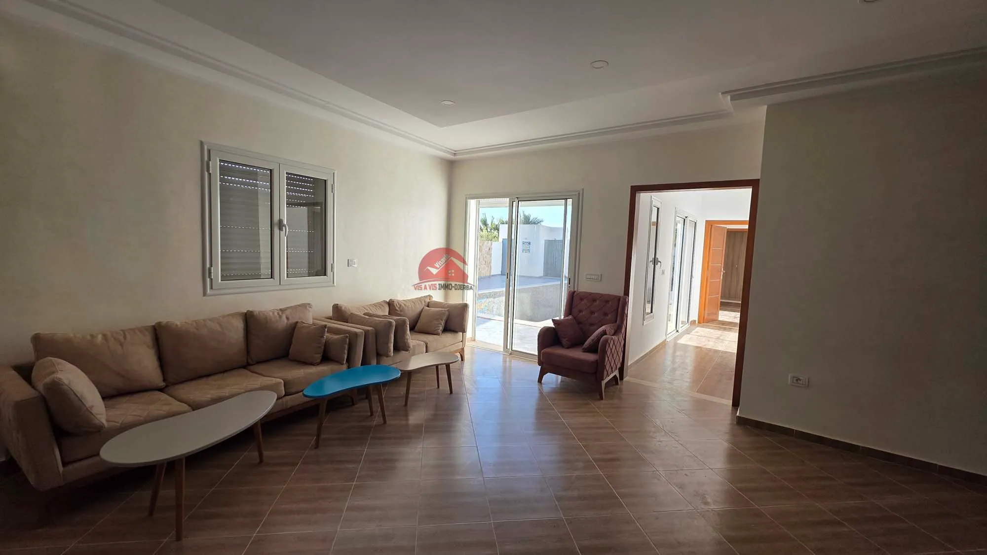 Villa de plain pied à vendre à Houmt Souk Djerba ZU