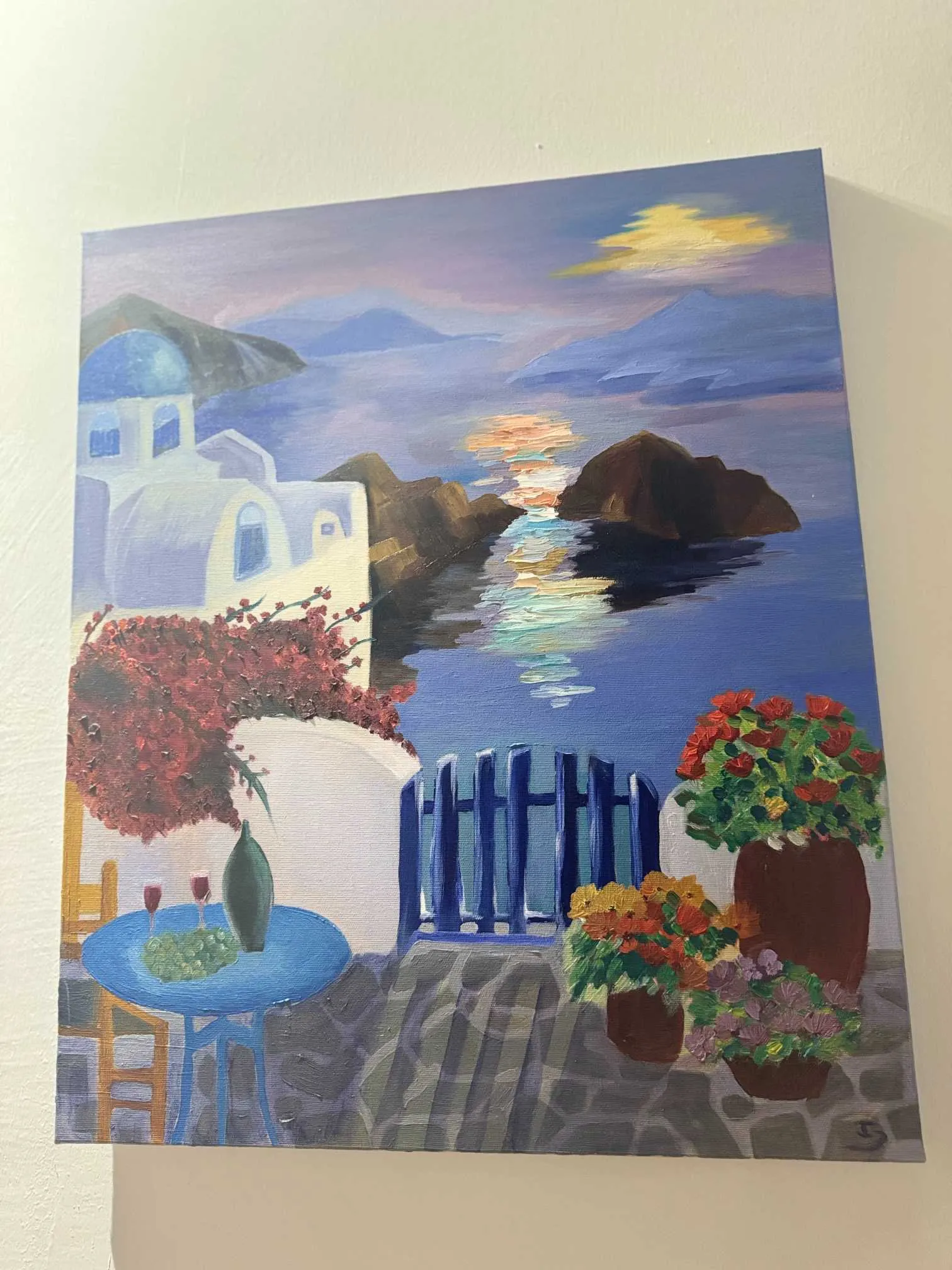 Tableau peinture à l'huile