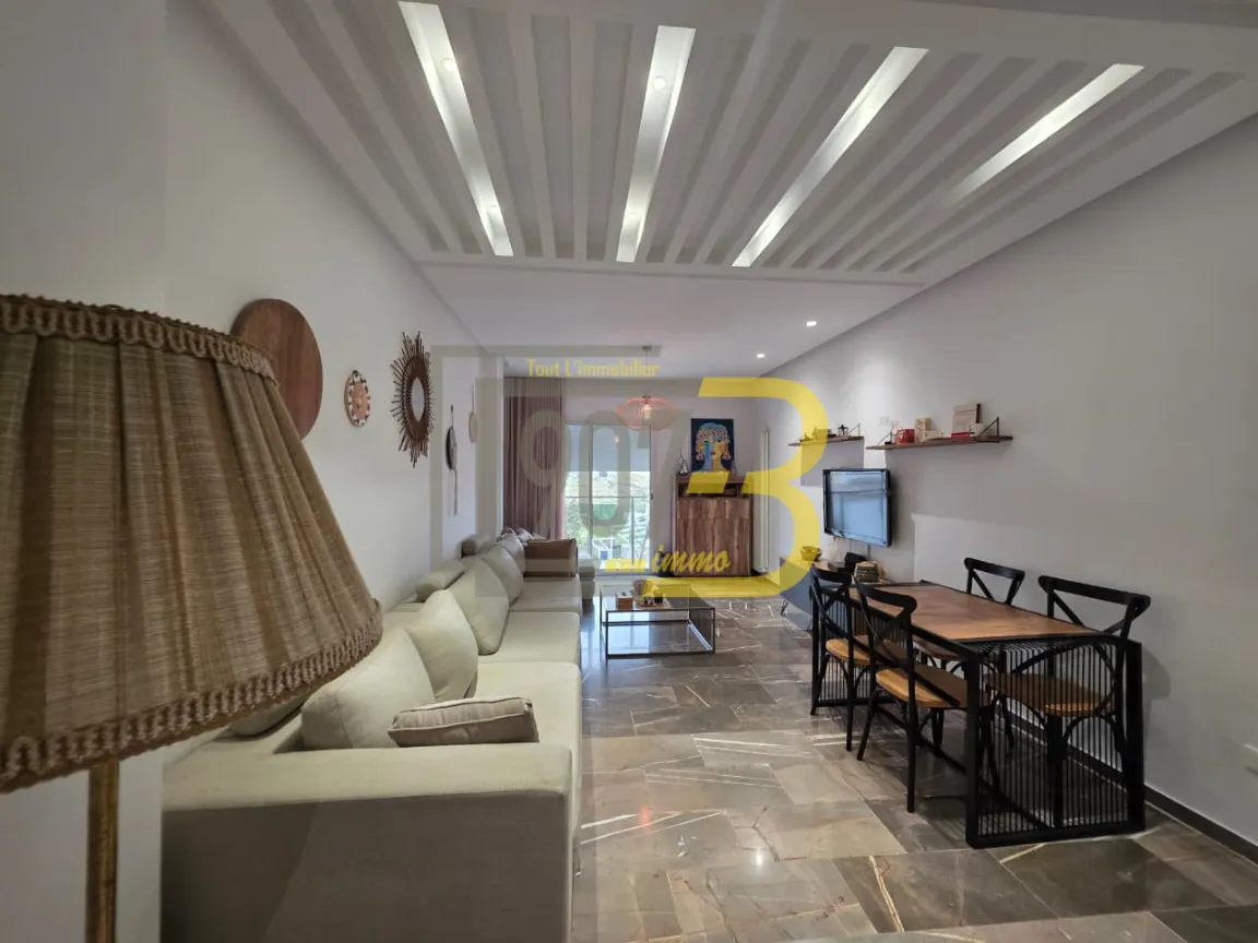  À louer En Exclusivité Appartement S+2 vide à Ennaser 2.