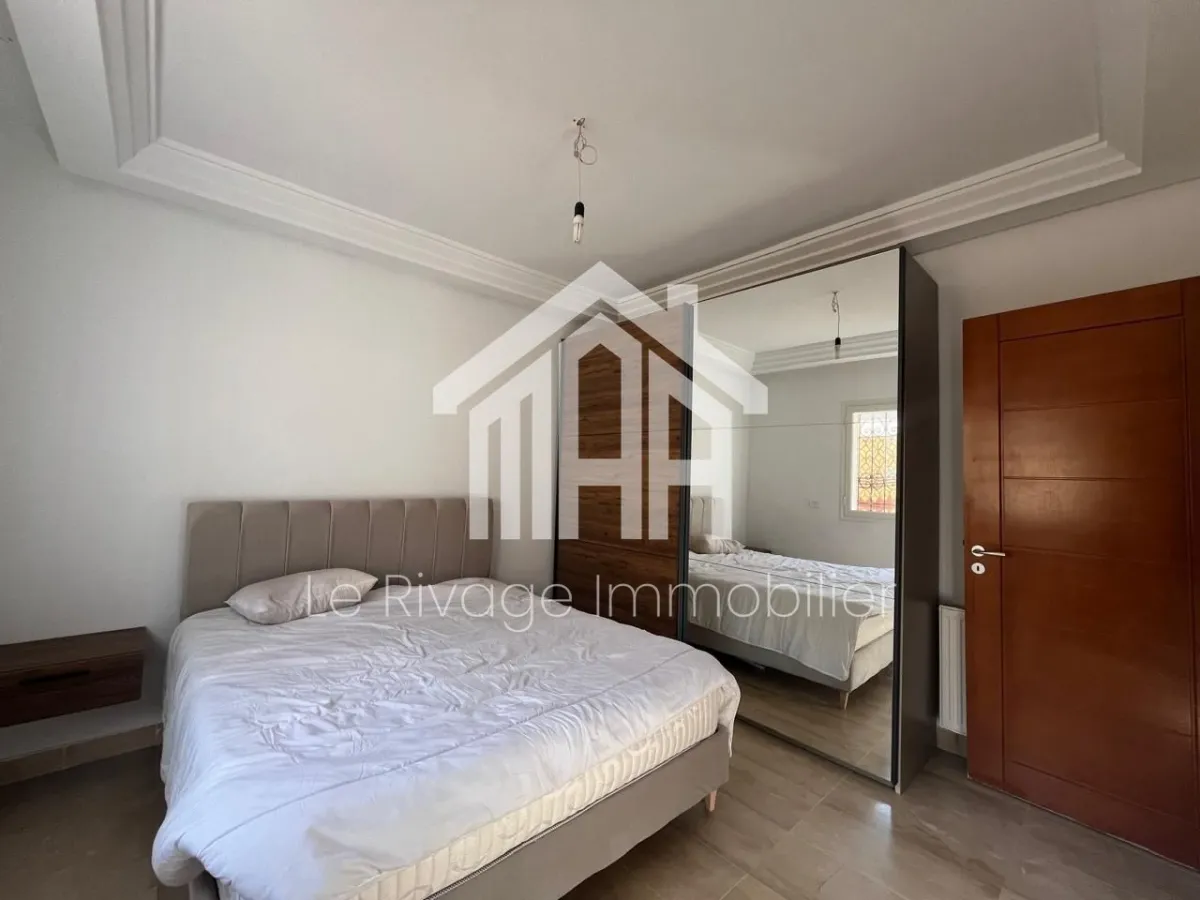 un appartement S+1 en rez-de-chaussée avec terrasse