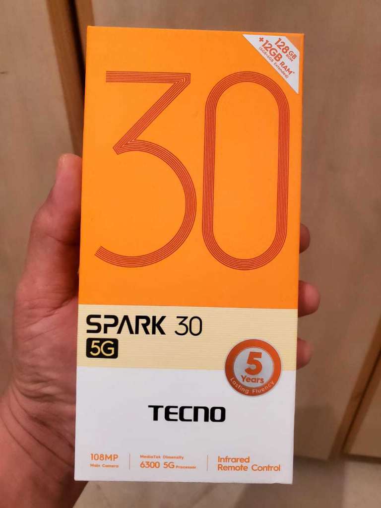 Tecno spark 30 5g neuf 