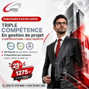 Pack Project Manager 3en1 PSM1 + PSPO1 + PMP