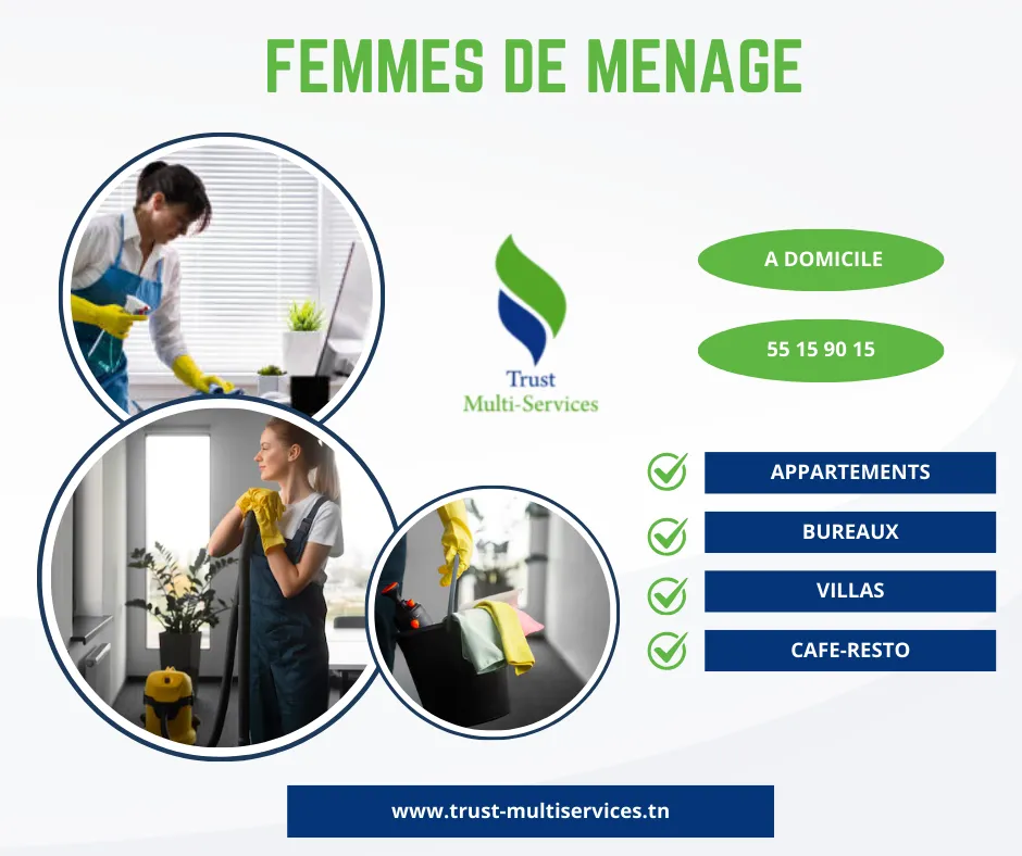 femme de menage par jour a cite olympique