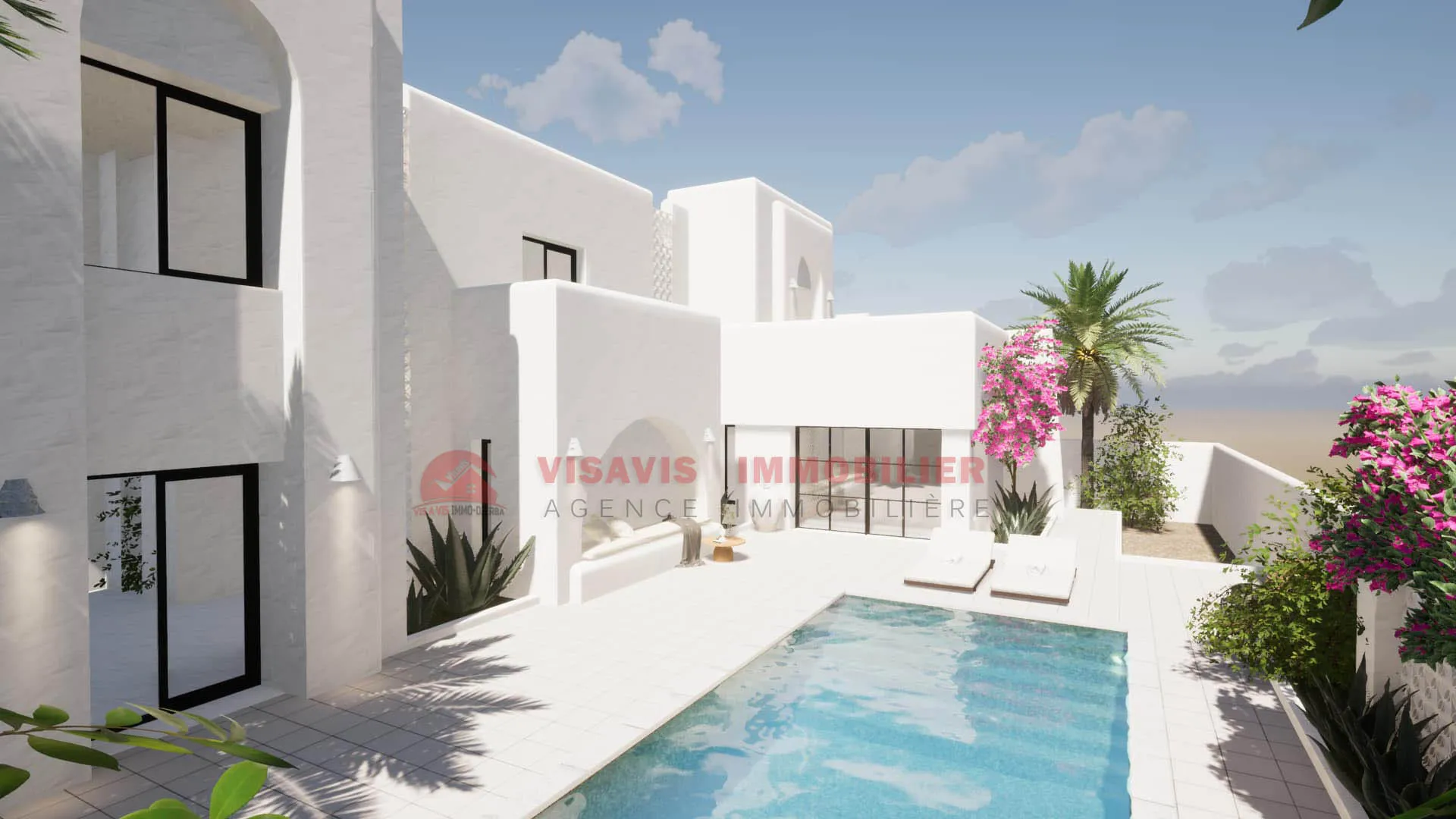Villa à vendre - titre bleu - Zone urbaine et conformité - V691
