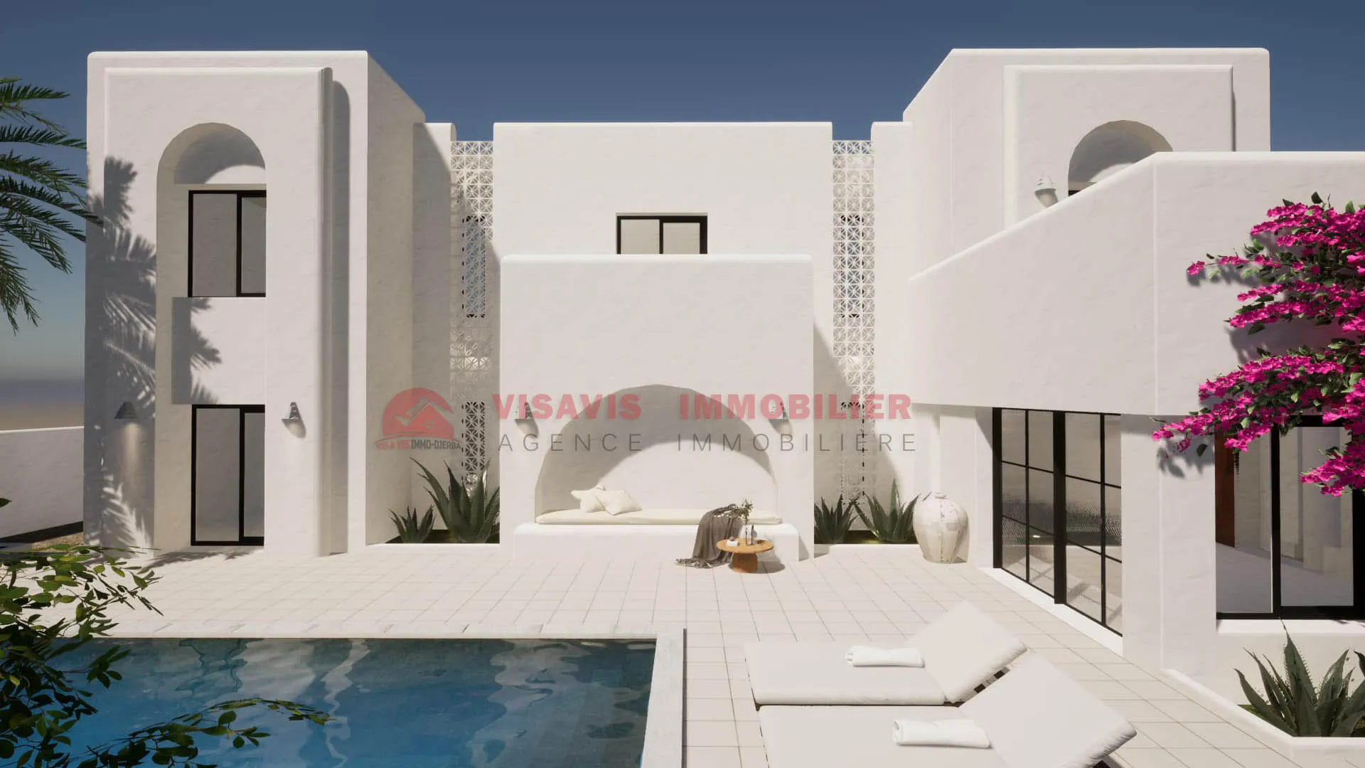 Villa à vendre - titre bleu - Zone urbaine et conformité - V691