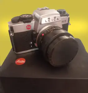 leica r5 avec objectif 50mm summicron m-50 f2