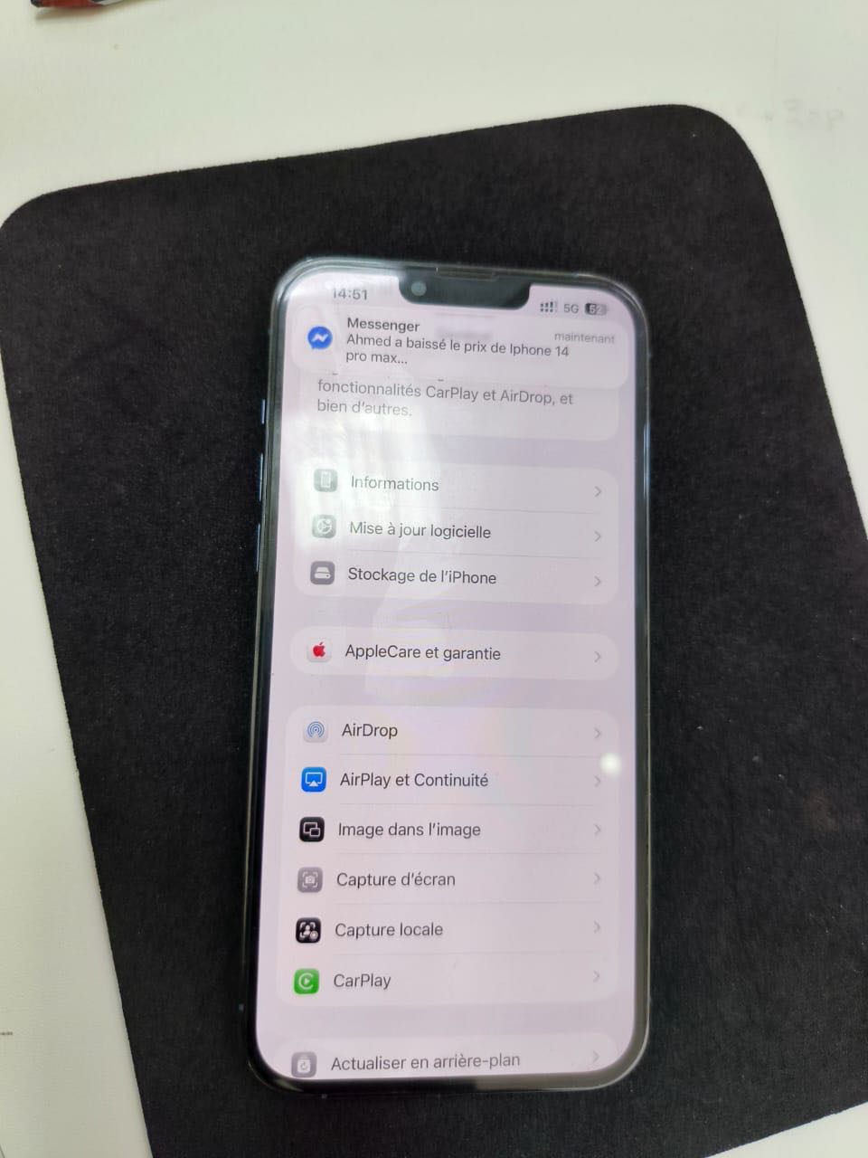 Échange iPhone 13 Pro Max 