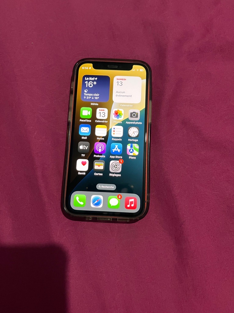 iPhone 12 mini à vendre.