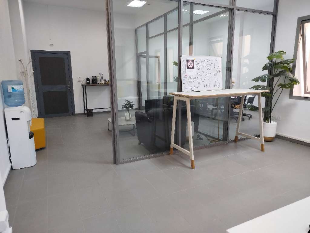 Bureau haut blanc _ finition blanche hauteur élevée