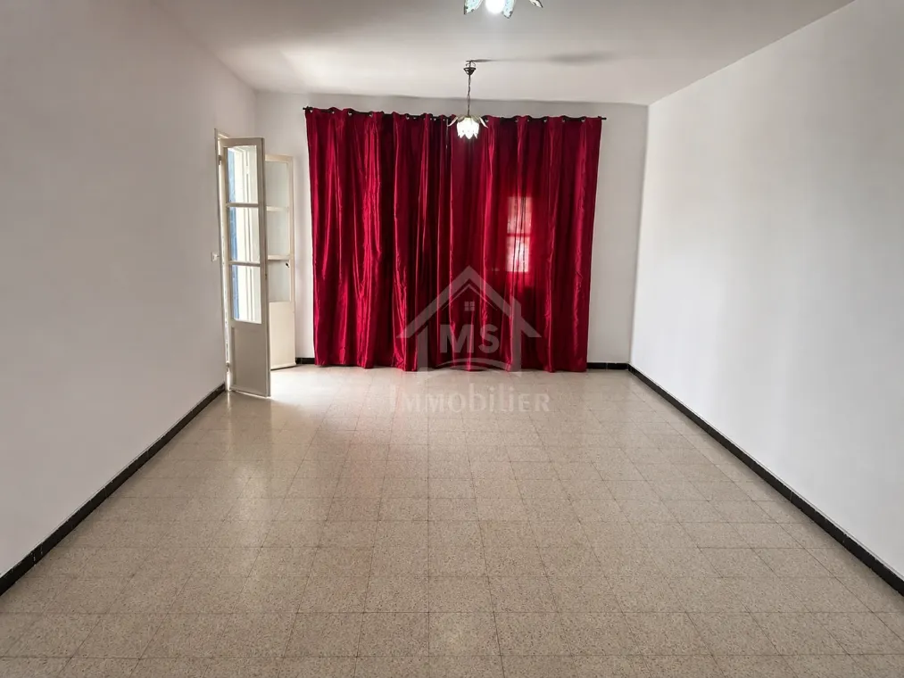 appartement a vendre s+2 3ém étage