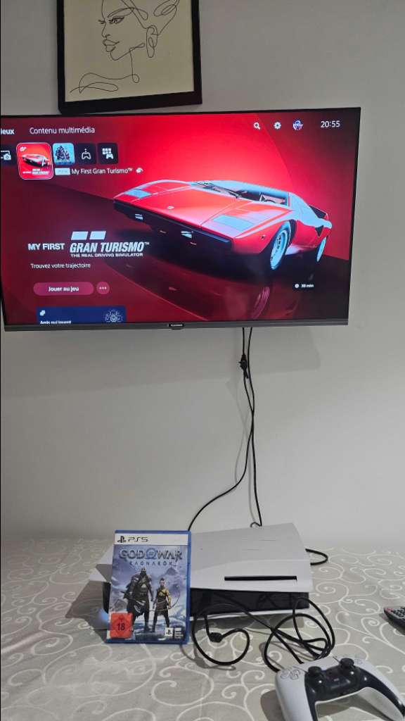 TV Smart Telefunken 42' + PS5 CD 