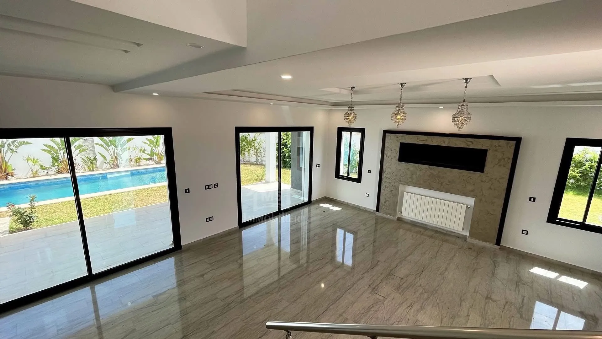 Villa S+4 toute neuve avec jardin et piscine Ă Hammamet Sud 51355351