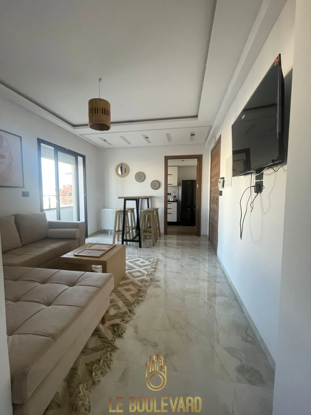 Location Estivale ; Appartement S+1 Haut Standing à AFH Mrezga, Nabeul