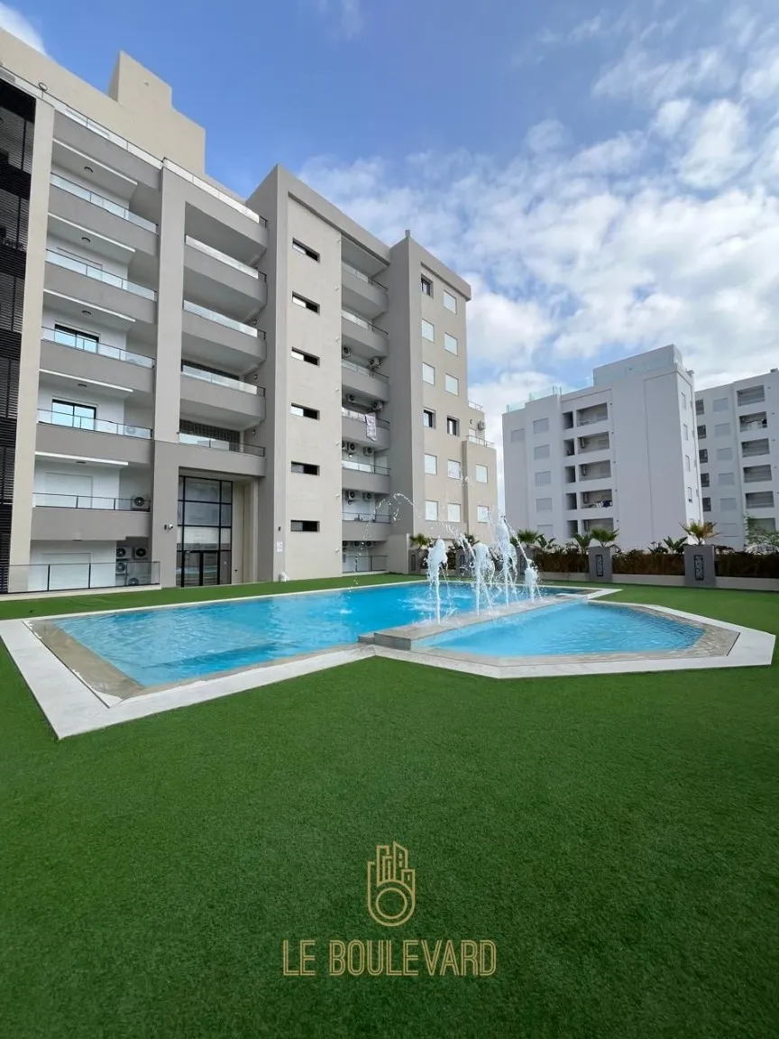 Location Estivale ; Appartement S+1 Haut Standing à AFH Mrezga, Nabeul