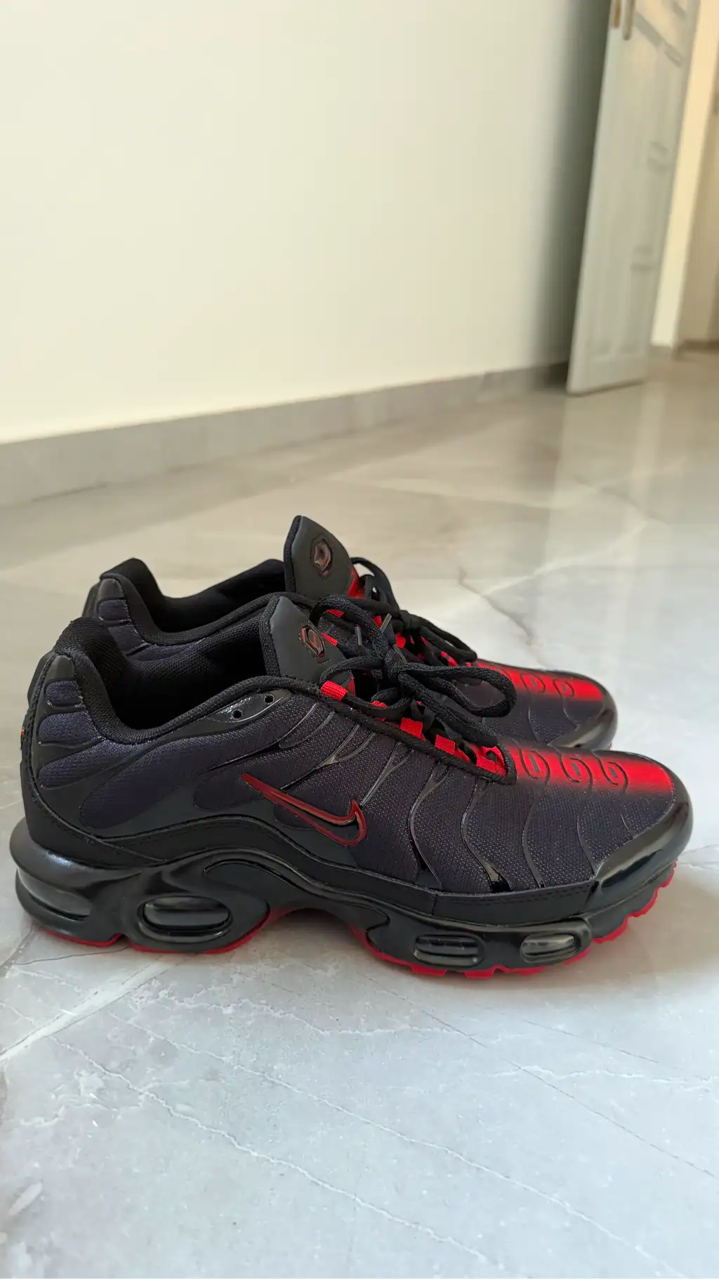 Nike Air Max Plus TN Noir/Rouge – Excellent état