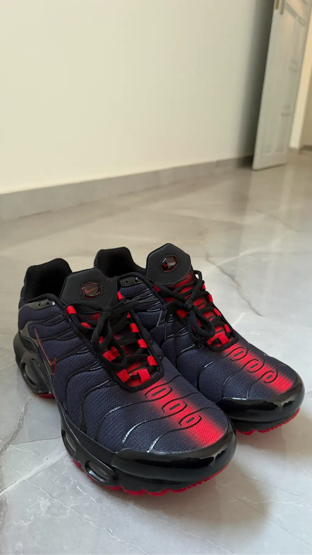 Nike Air Max Plus TN Noir/Rouge – Excellent état