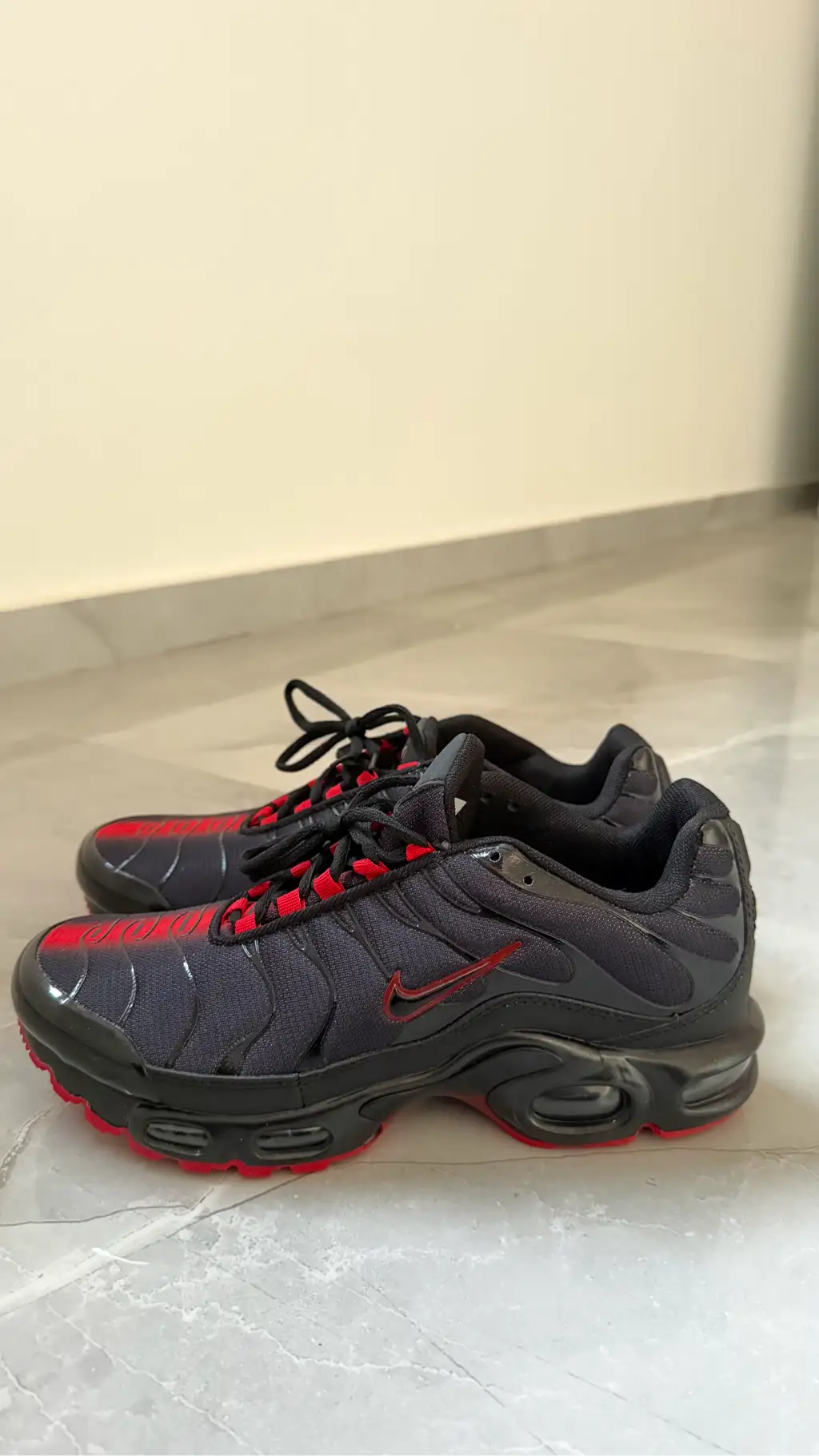 Nike Air Max Plus TN Noir/Rouge – Excellent état