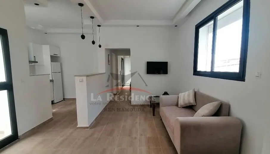 A louer un Bel Appartement s+1 Pour une longue durée . Richement meublé à hay essaha , Bizerte