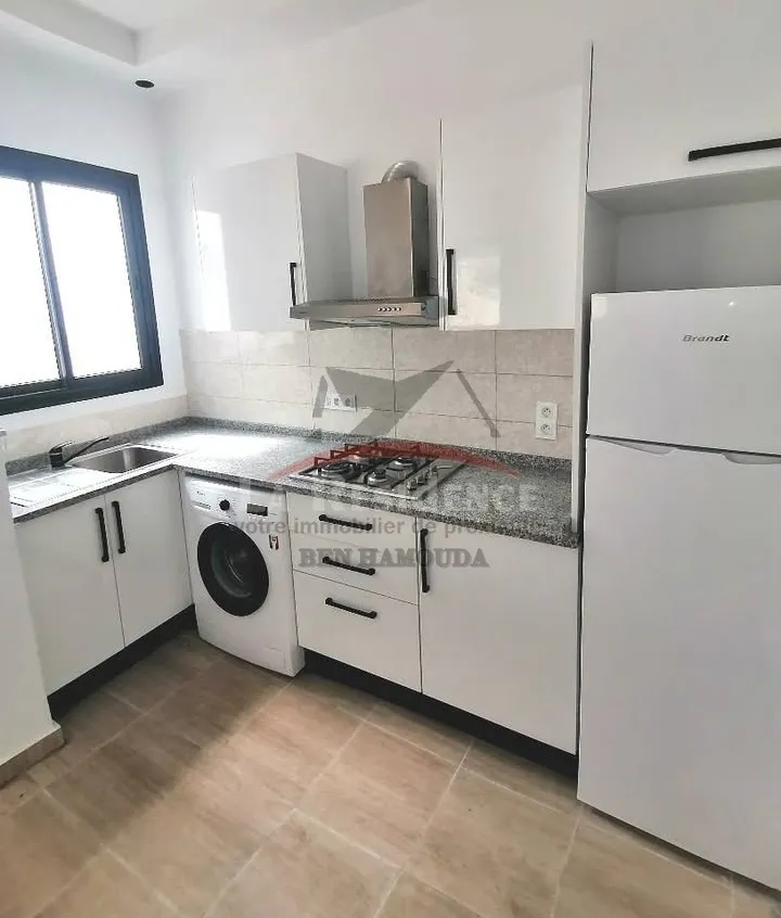 A louer un Bel Appartement s+1 Pour une longue durée . Richement meublé à hay essaha , Bizerte