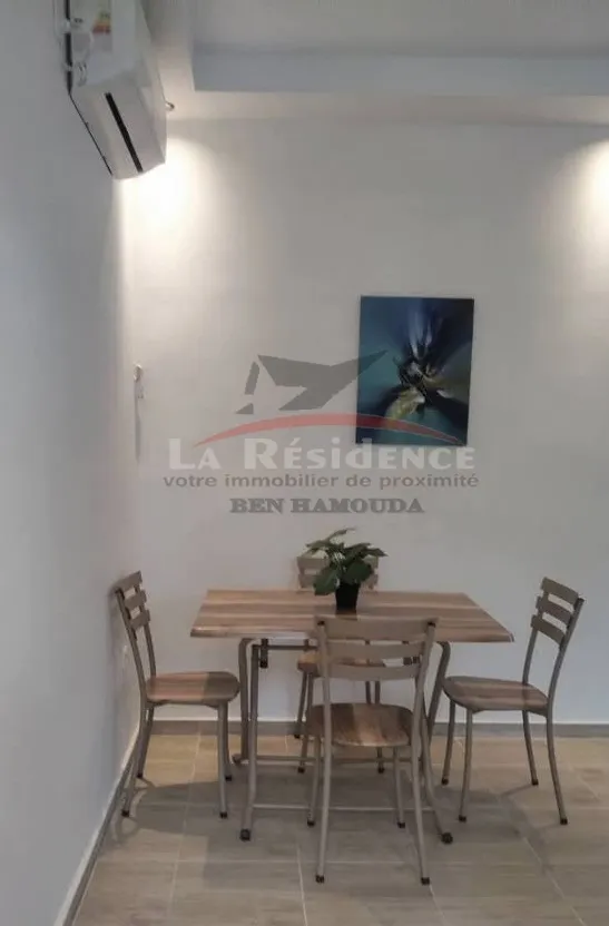 A louer un Bel Appartement s+1 Pour une longue durée . Richement meublé à hay essaha , Bizerte