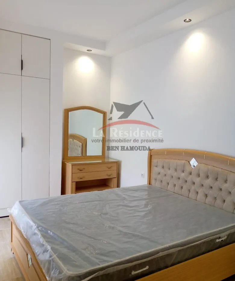 A louer un Bel Appartement s+1 Pour une longue durée . Richement meublé à hay essaha , Bizerte