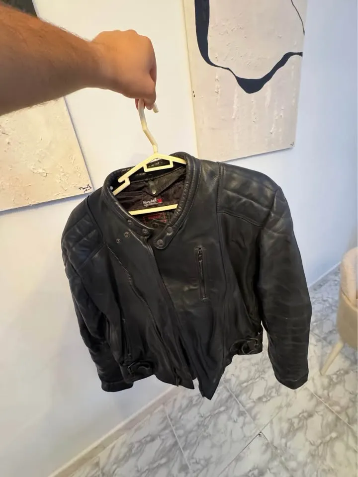 Veste cuir en protection - MOTARD (XL & XXL)