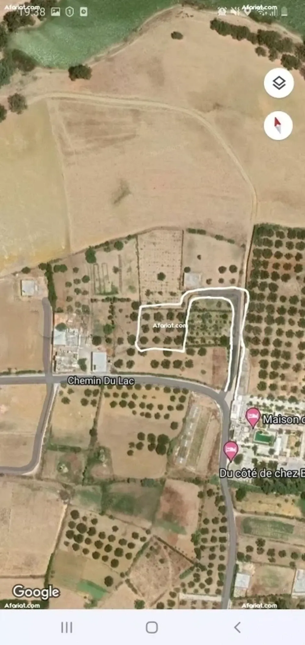 Terrain&nbsp;à&nbsp;el&nbsp;Garia&nbsp;bizerte