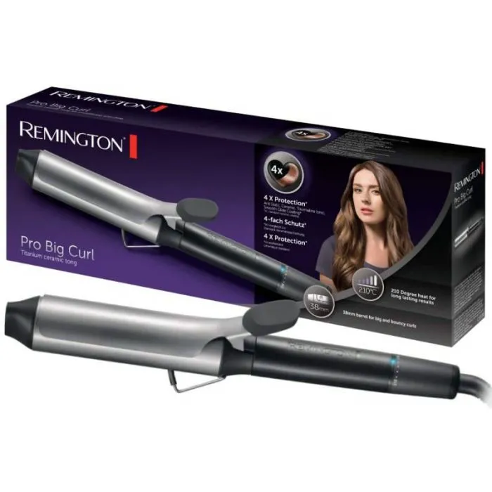 Fer à Boucler REMINGTON Pro Big Curl - Noir