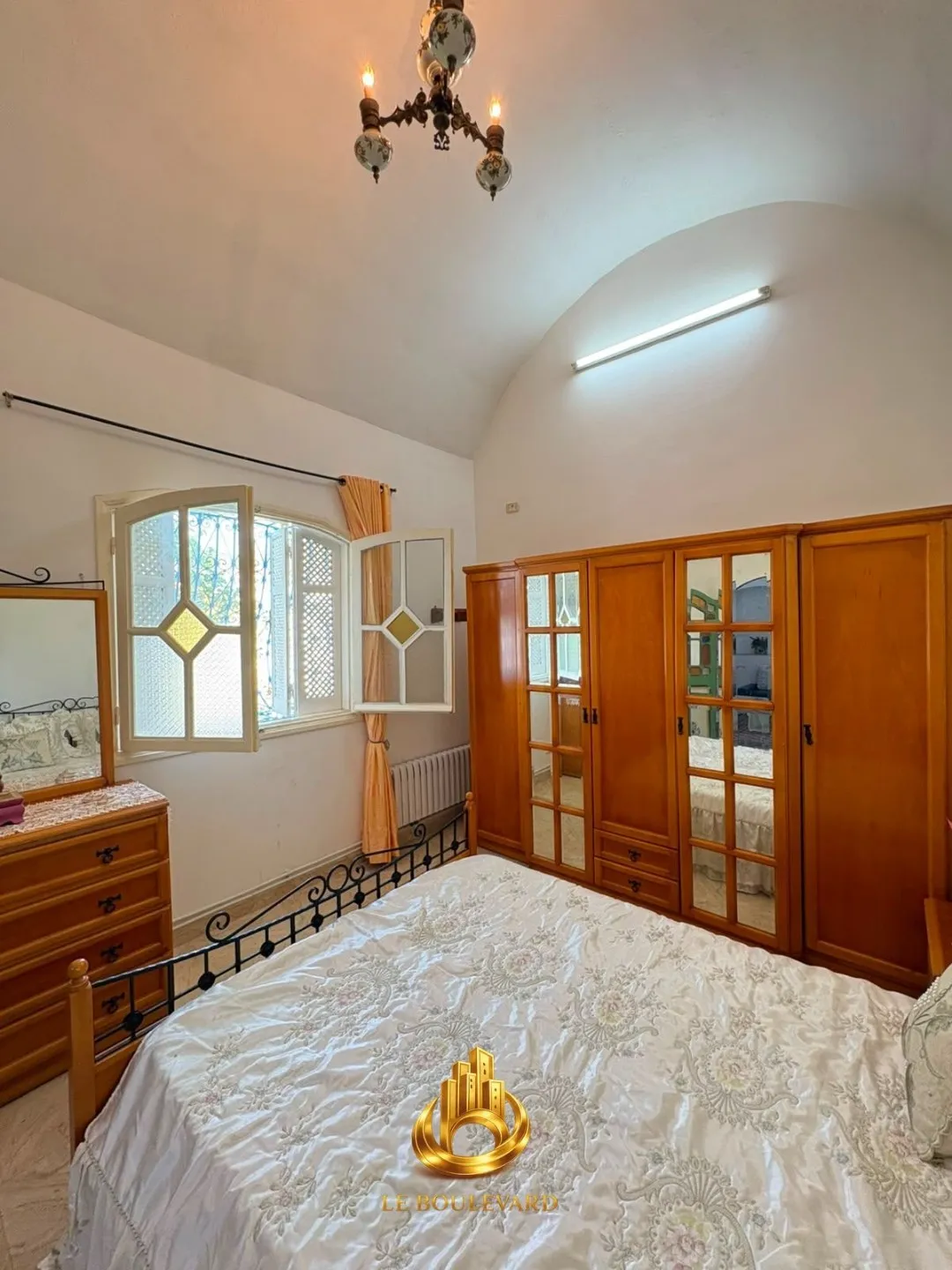 Location Annuelle : Maisonnette S+2 Style Arabesque à Jasmin, Nabeul