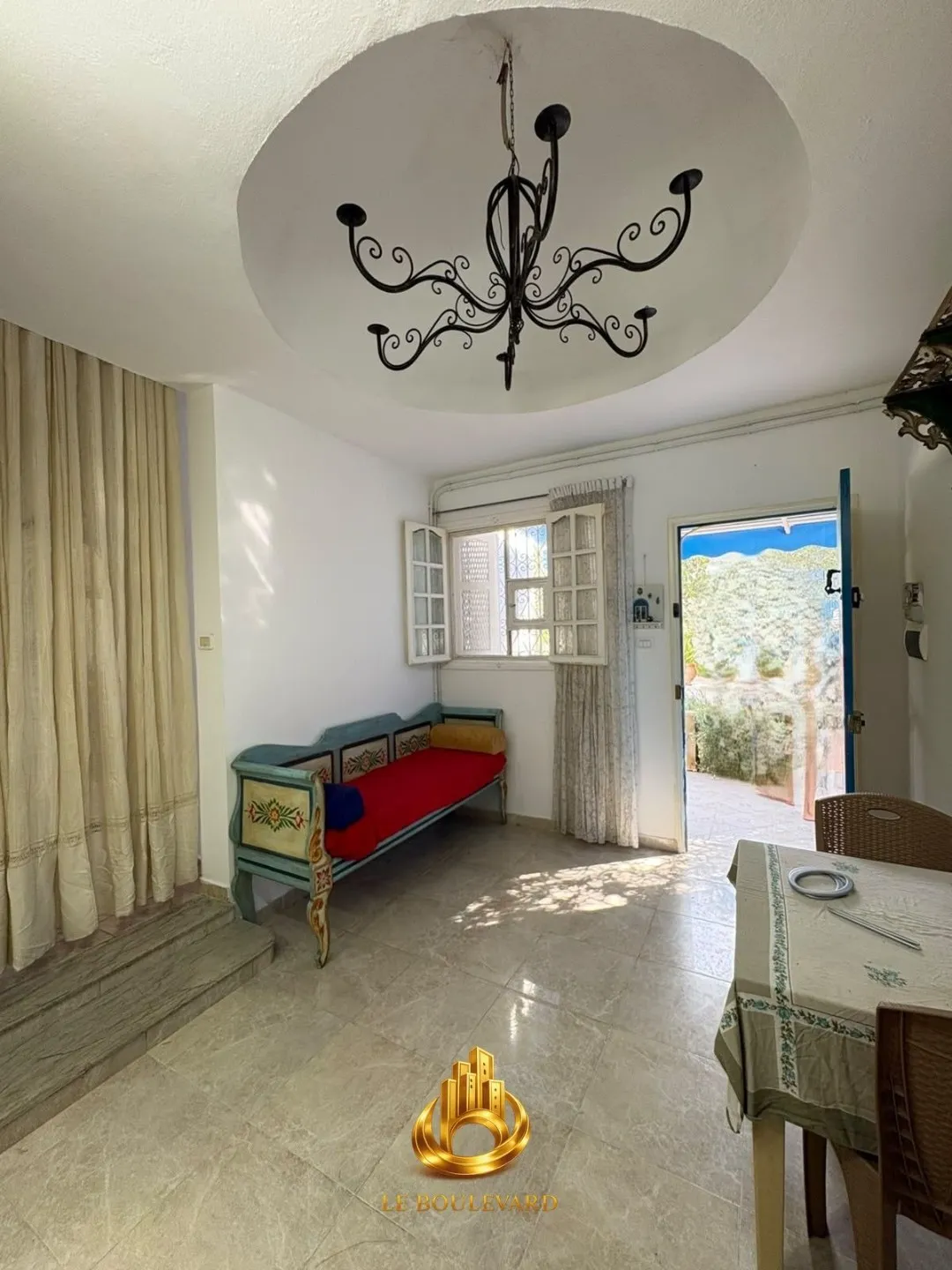 Location Annuelle : Maisonnette S+2 Style Arabesque à Jasmin, Nabeul