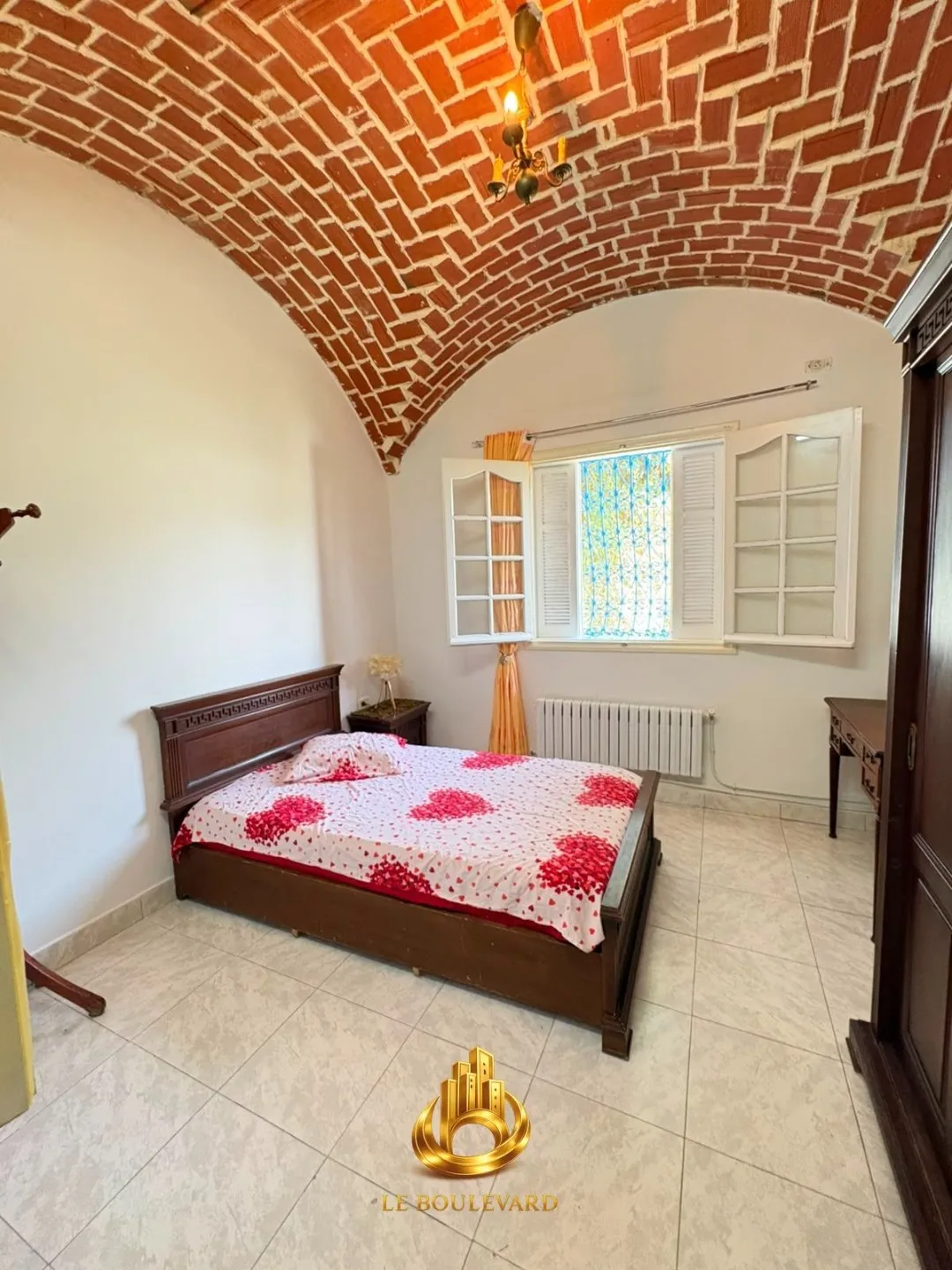 Location Annuelle : Maisonnette S+2 Style Arabesque à Jasmin, Nabeul