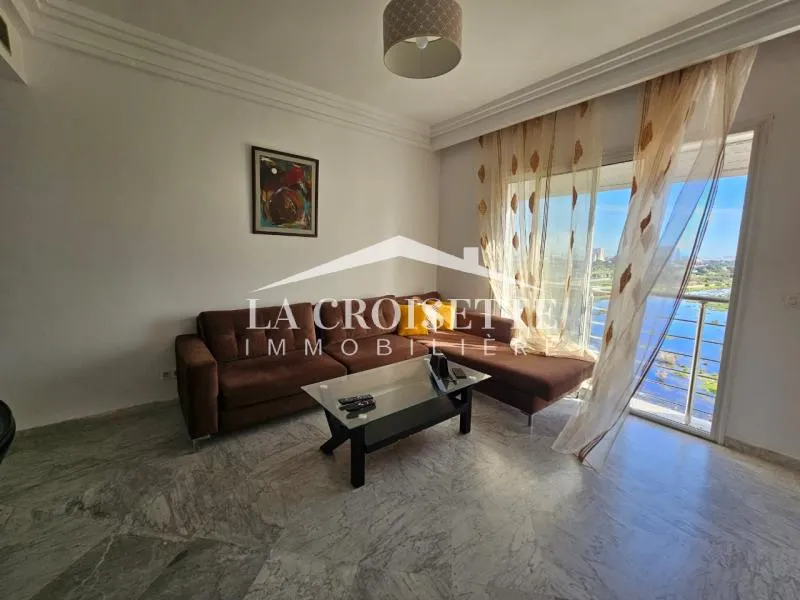 Appartement s2 meublé vue sur mer à La Marsa ZAL2127