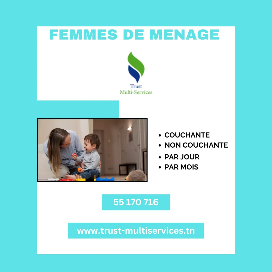 DES FEMMES DE MENAGE NON COUCHANTES