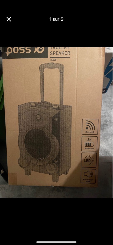 Enceinte Bluetooth poss