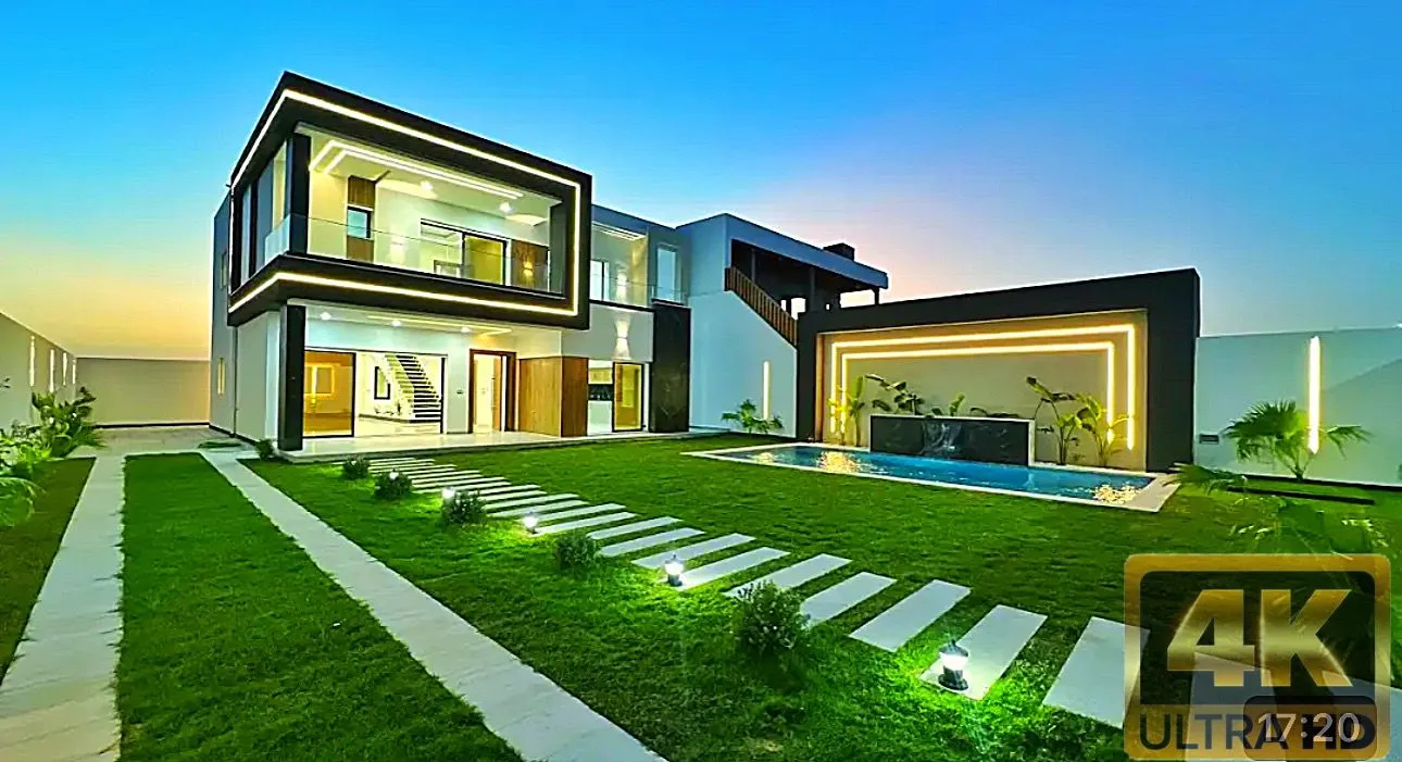 Villa très haut standing loin 900m de la plage