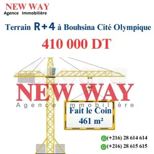 Terrain Fait le coin à Bouhsina Cité Olympique