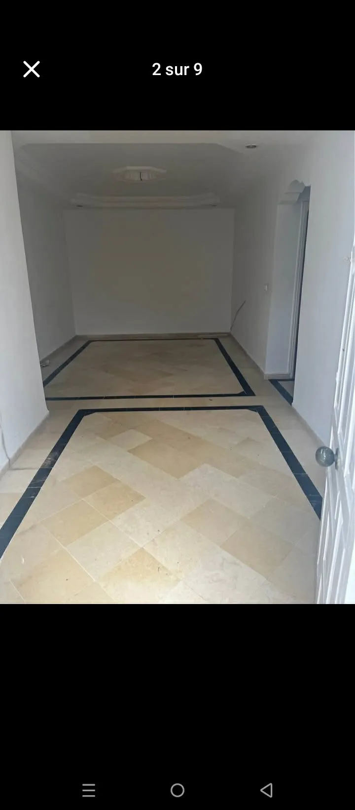 un étage s+3 au 1er étage a louer situé a Enkhilette Prés de CNAM