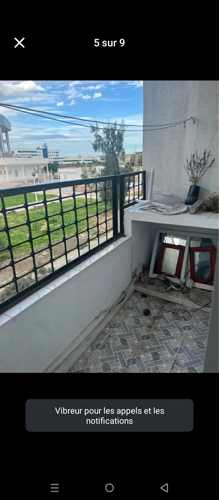 un étage s+3 au 1er étage a louer situé a Enkhilette Prés de CNAM