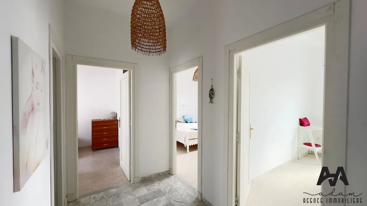 A louer Duplex S3 meublé à Hammamet
