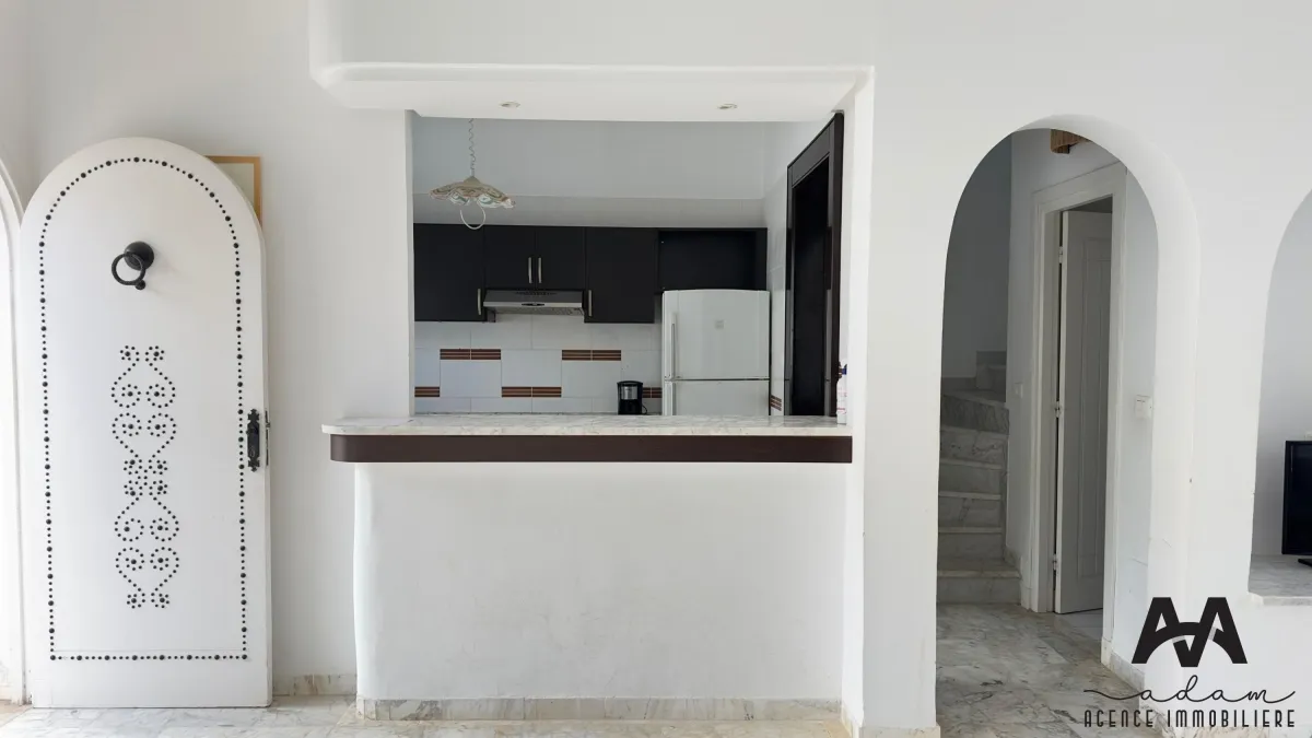 A louer Duplex S3 meublé à Hammamet