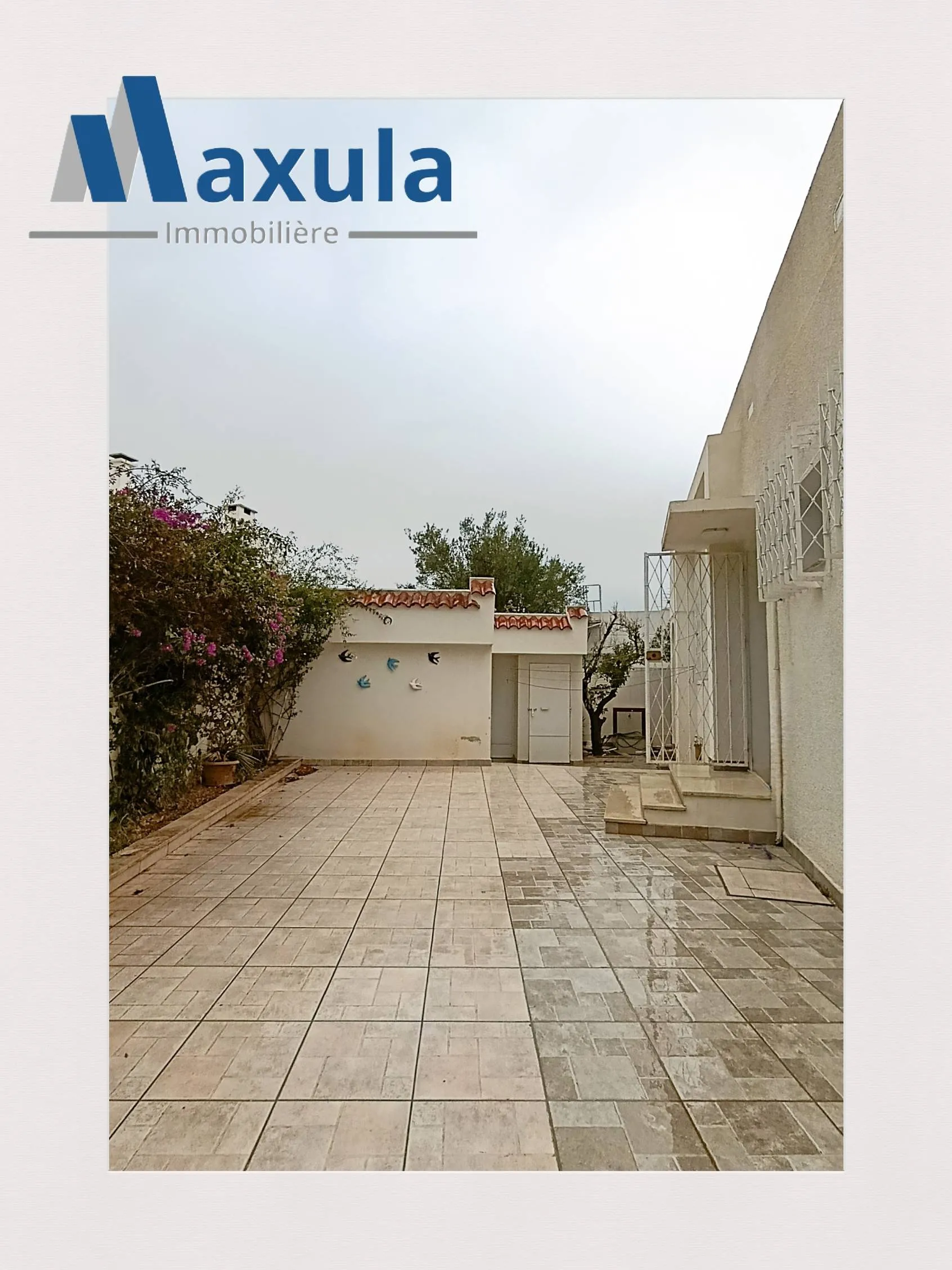 À VENDRE VILLA S+3 DE PLAIN PIED À SIDI REZIG