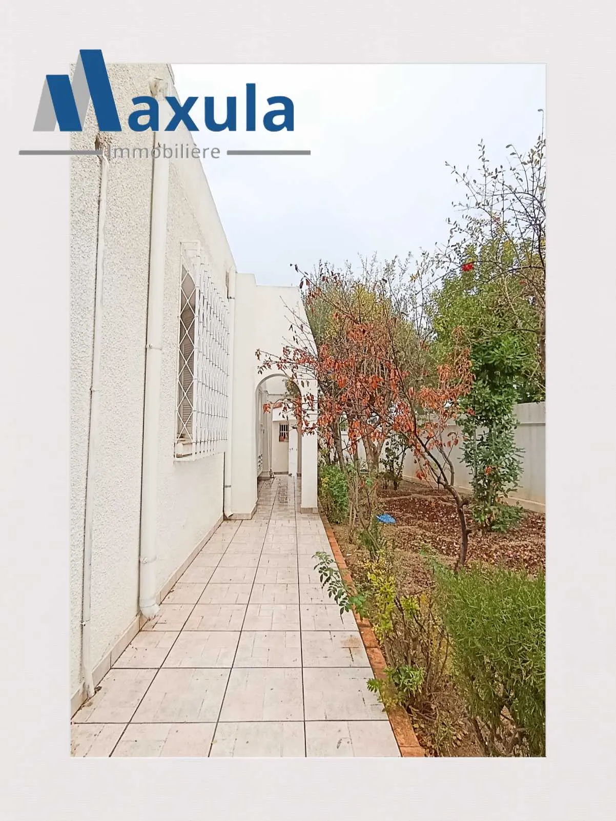 À VENDRE VILLA S+3 DE PLAIN PIED À SIDI REZIG