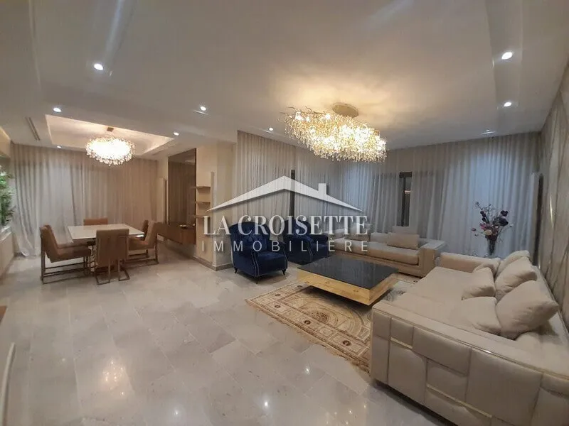 Duplex s3 meublé aux Jardins de Carthage MDL0510