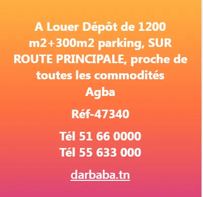 dépot a louer