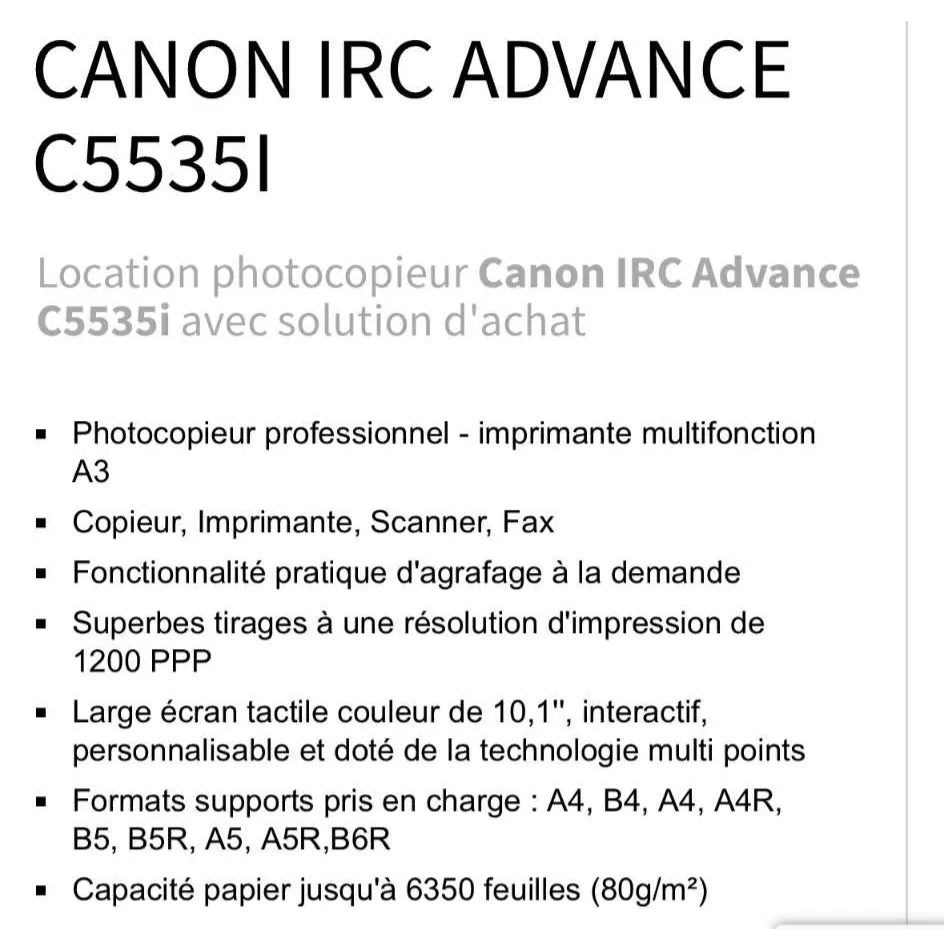 Photocopieur-couleur Laser