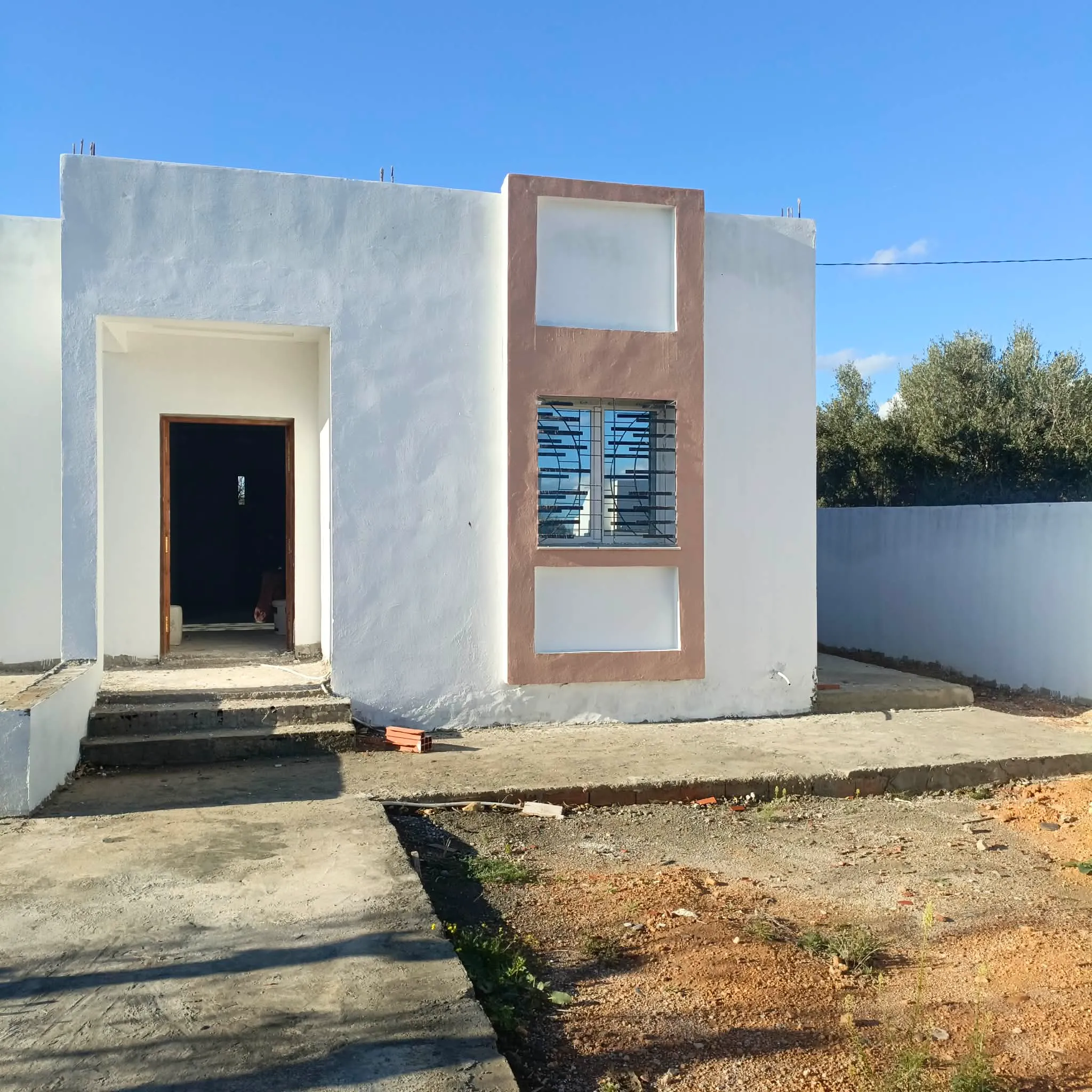 AV villa non fini de 400m terrain proche yasmine hammamet 